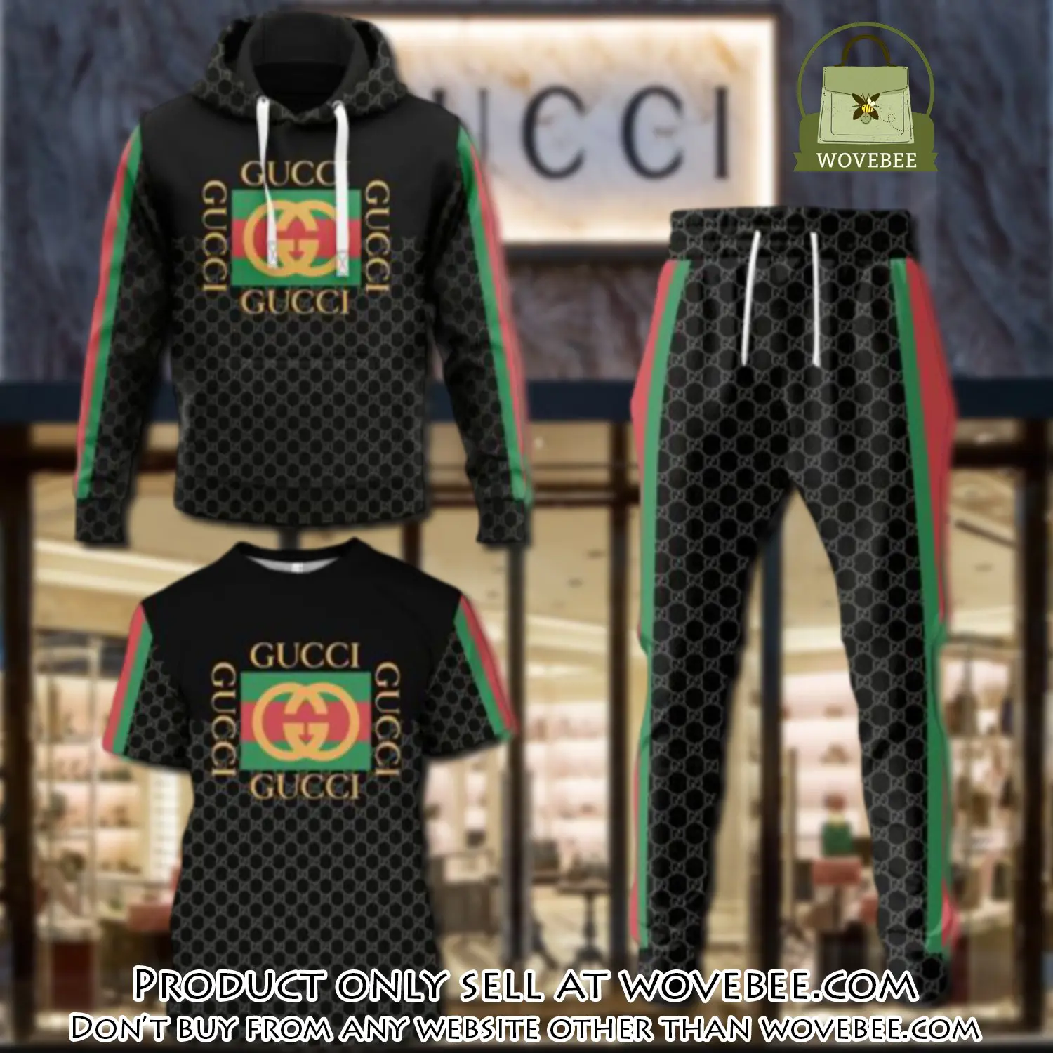 Gucci luxury brand combo tshirt hoodie long pants set trending 24 outfit sport lcs1030 wvb5847786